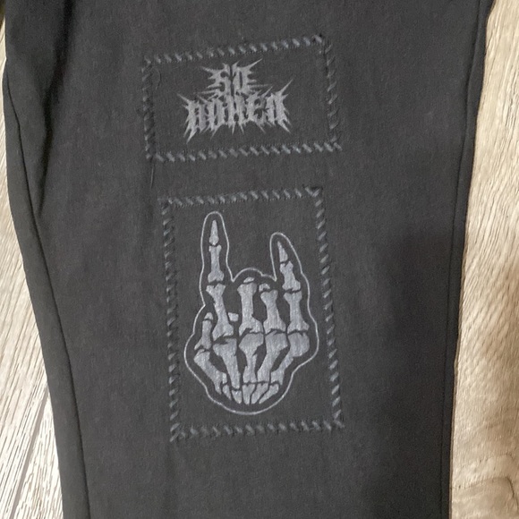 killstar punk patch pants 4xl - Picture 3 of 16